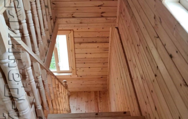 4 Брусовой дом К-11, 6×8, 75 м², Город Тверь, СНТ «Дружба» (4)